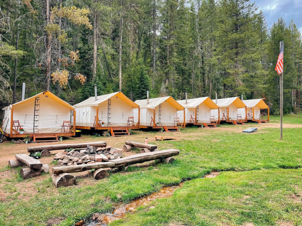 Glamping On the Greys Camp Ground