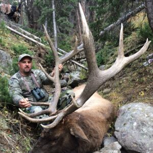 Wyoming wilderness guided elk hunts