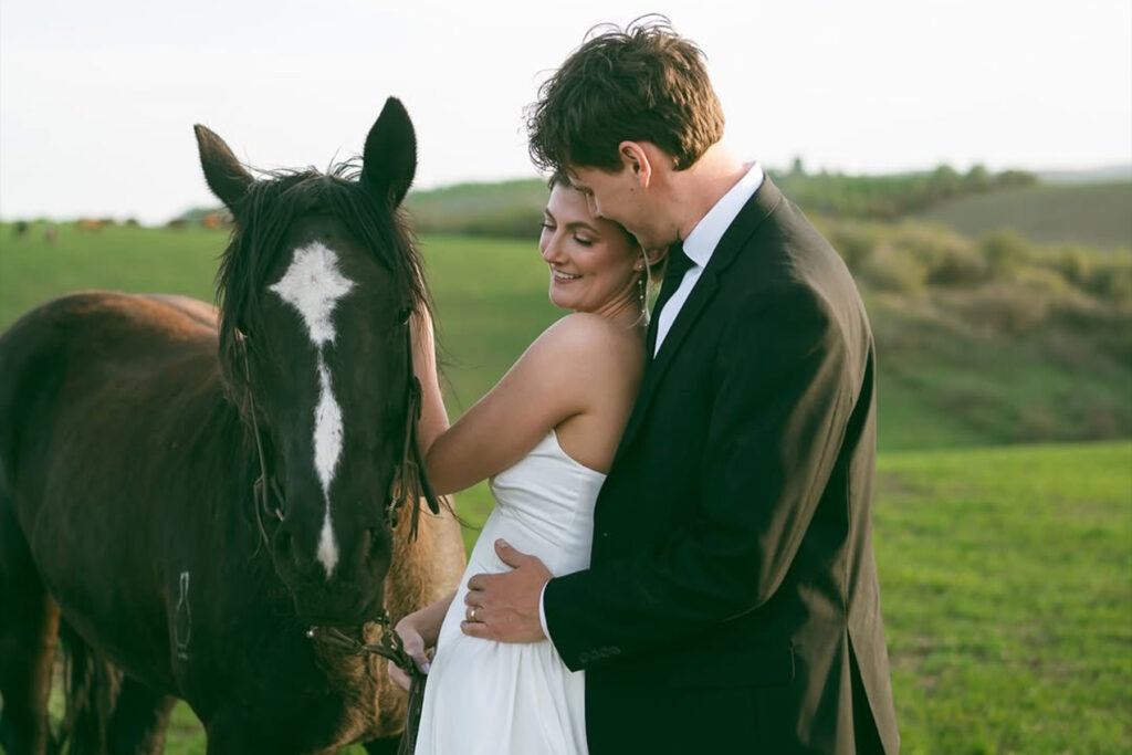 Wedding at Heiner Ranch with Jackson Hole Outfitters