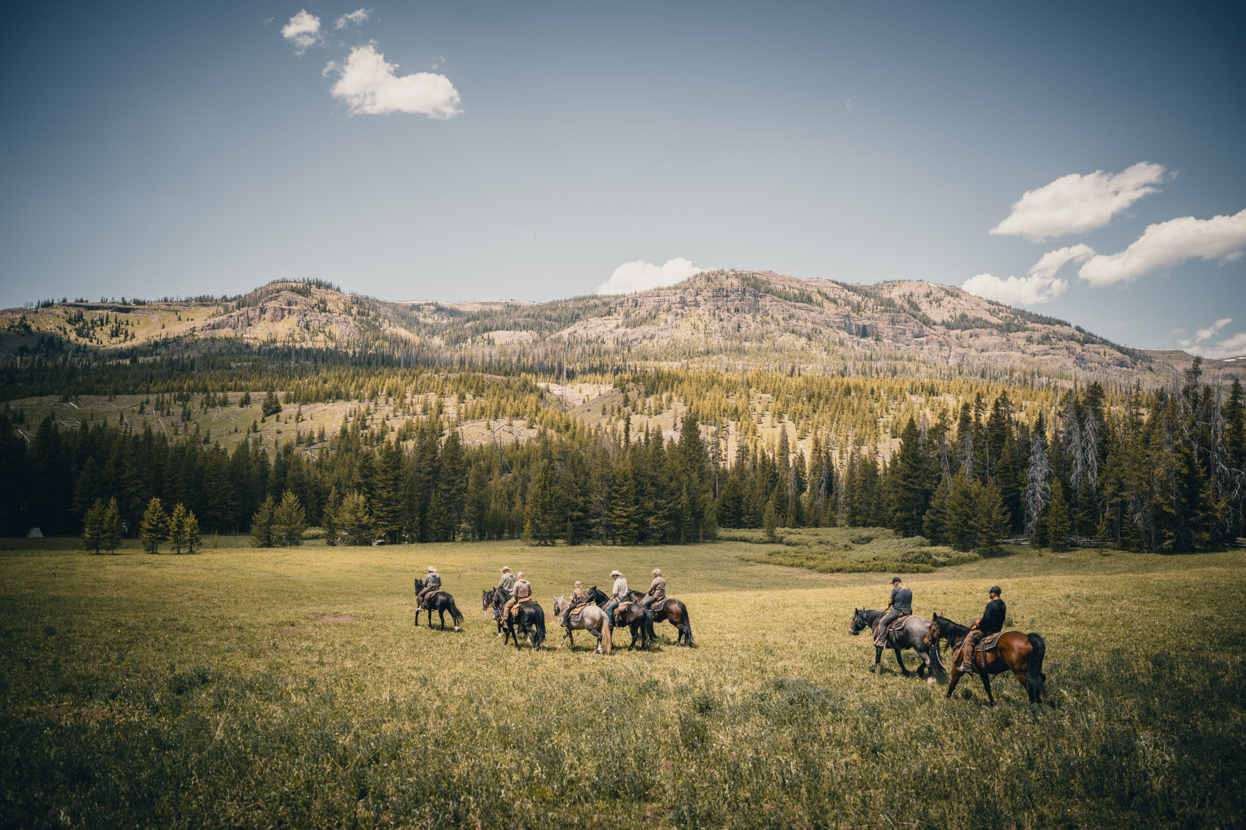 Horseback Trail Rides in Wyoming with Jackson Hole Outfitters